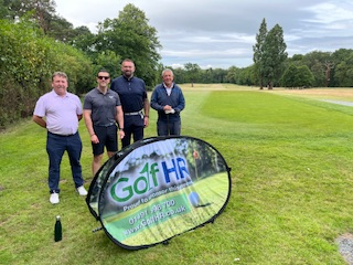 Open Quaich Winning Team Woodhall Spa 2025 LtoR Craig George Mark Valentine Ian NealeTim